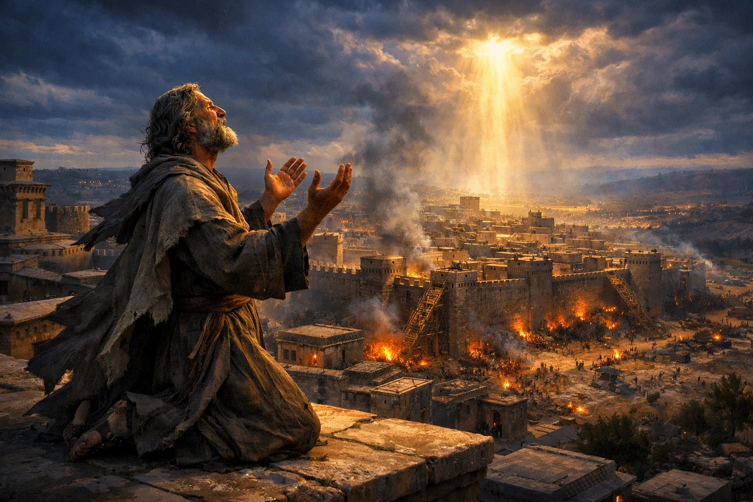 Jeremiah Prays Over a Doomed City