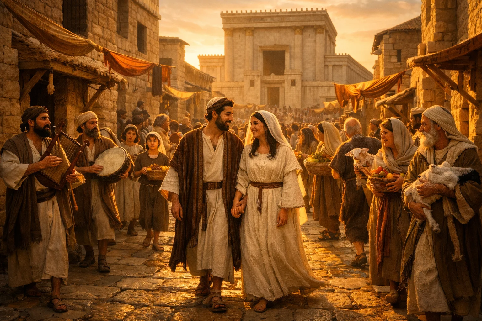 Joy Returns to the Desolate Streets