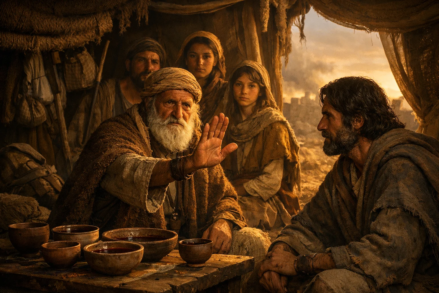 The Rekabites Refuse the Wine