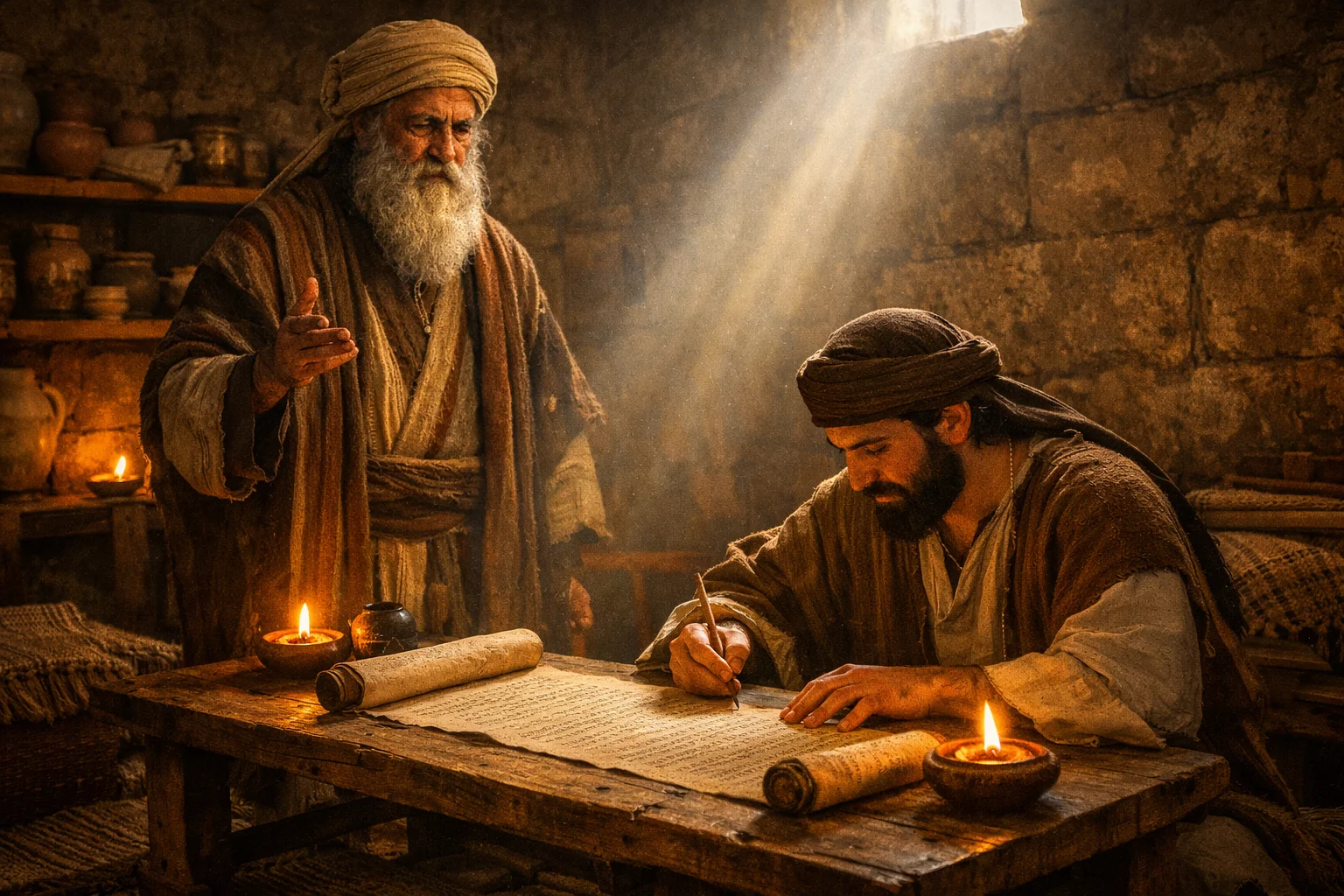 Jeremiah Dictates the Scroll