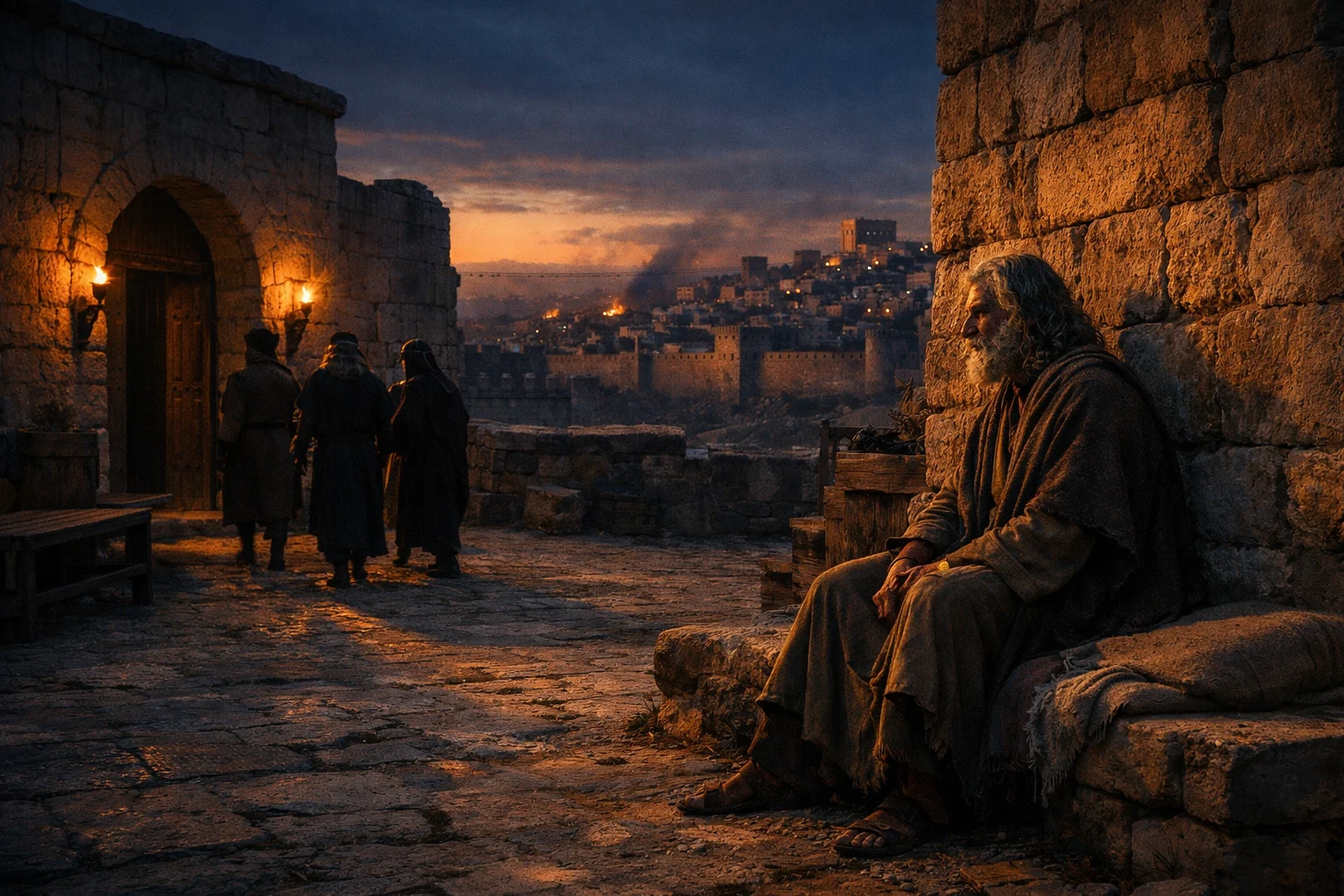 Silence in the Courtyard of the Guard