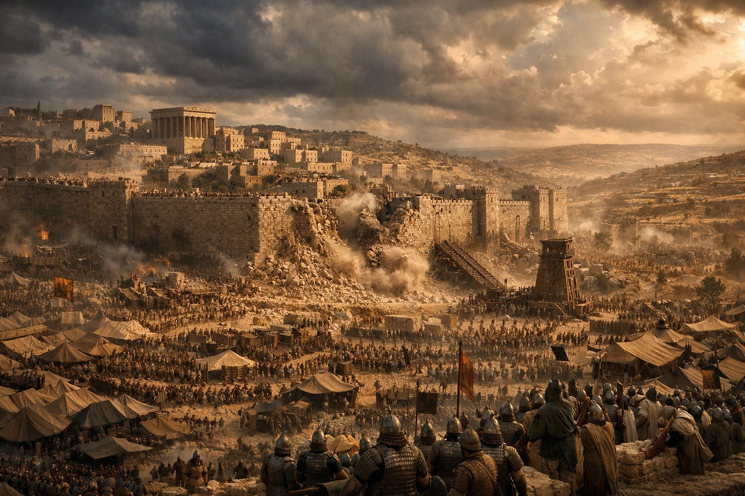 Babylon Besieges Jerusalem