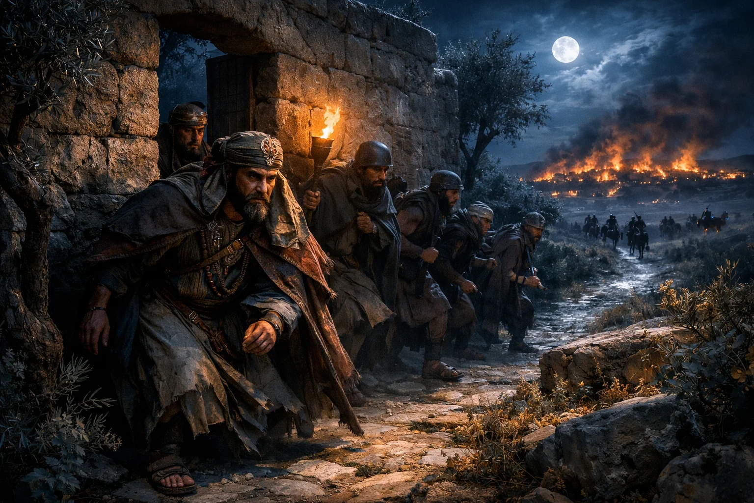 Zedekiah Flees by Night