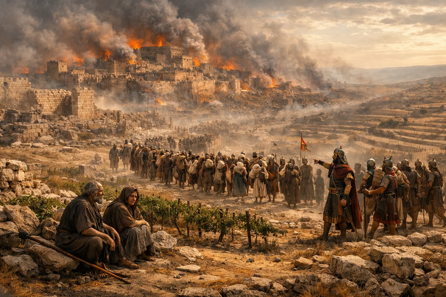 Jerusalem in Flames and Exile