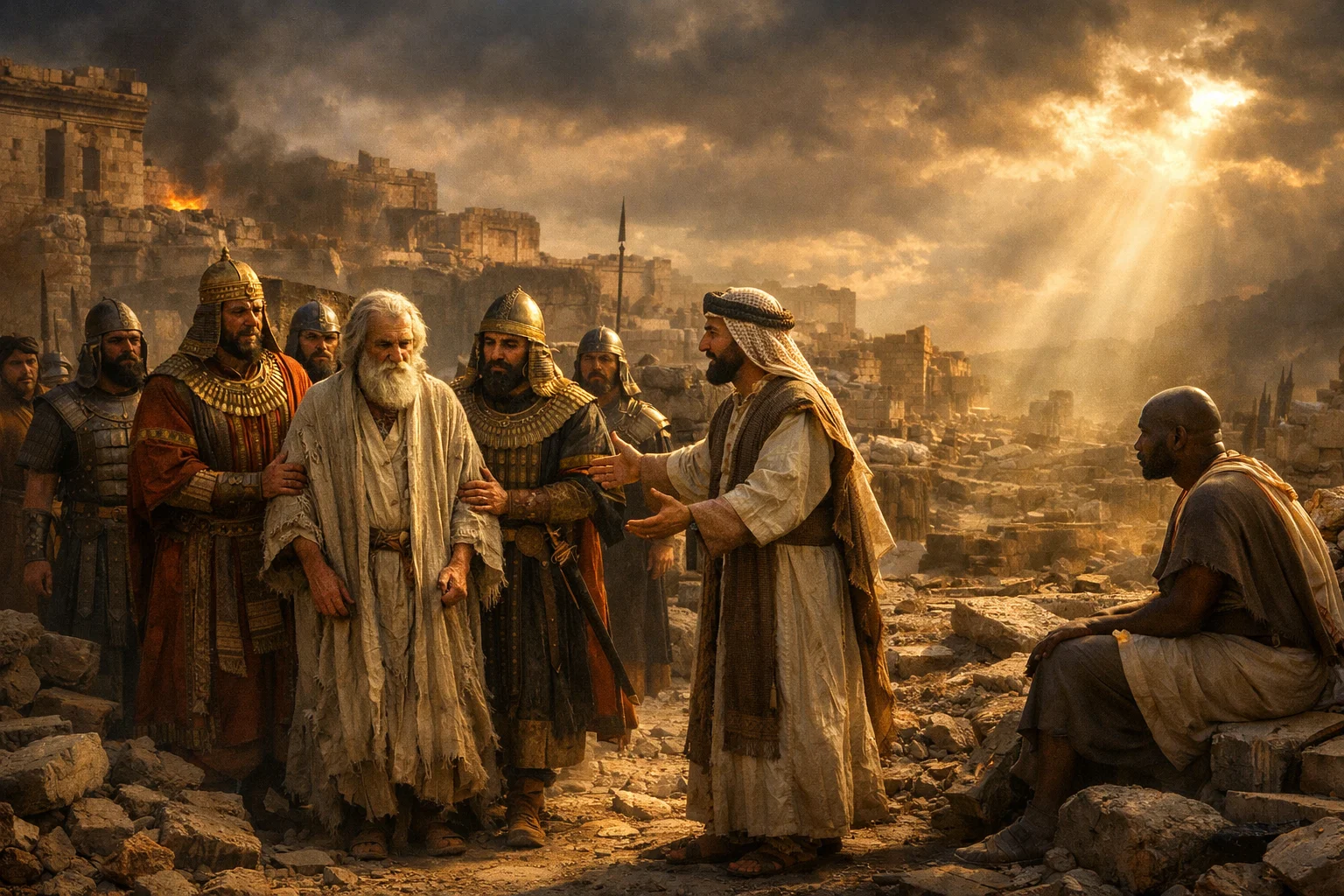 Jeremiah Released, Ebed-Melek Promised Deliverance