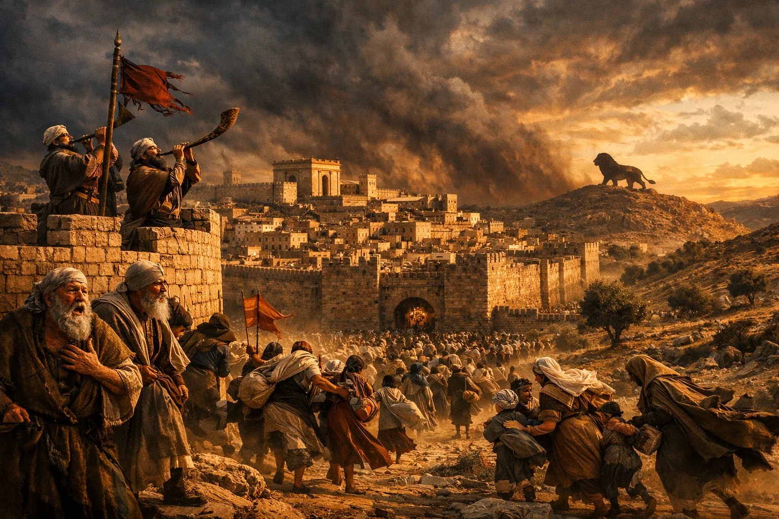 Trumpet of Flight to Zion