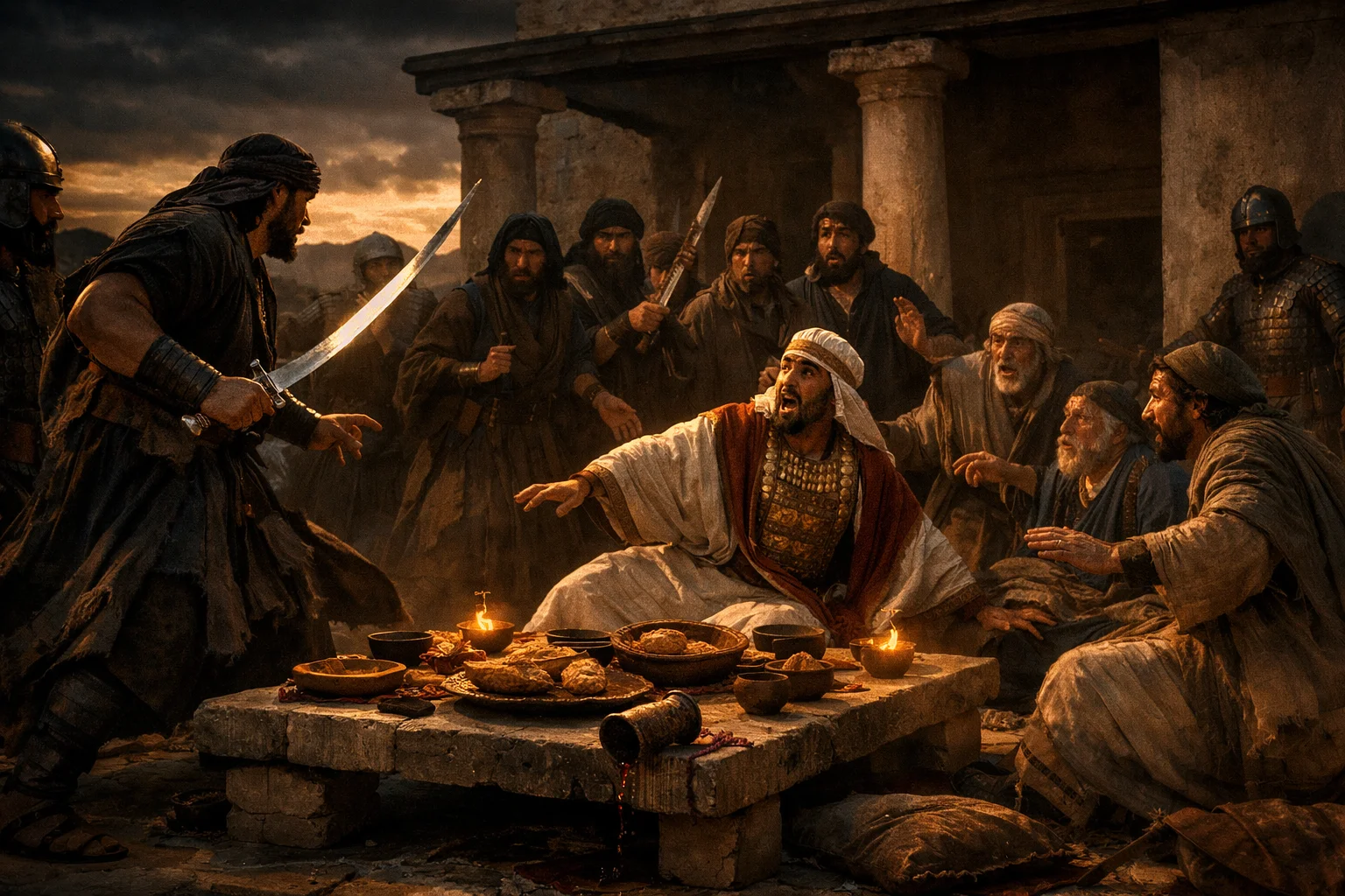 The Fatal Banquet at Mizpah