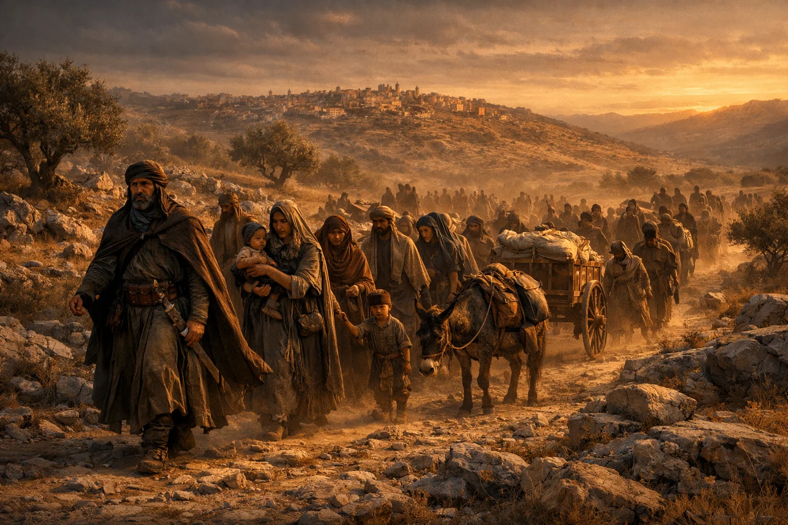 Refugees on the Road to Egypt