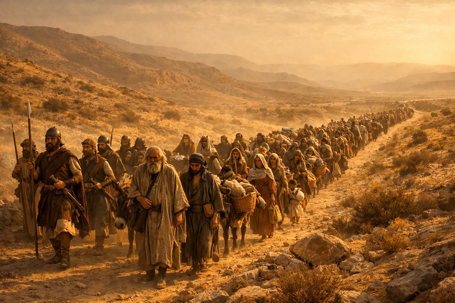 The Remnant Forced Toward Egypt