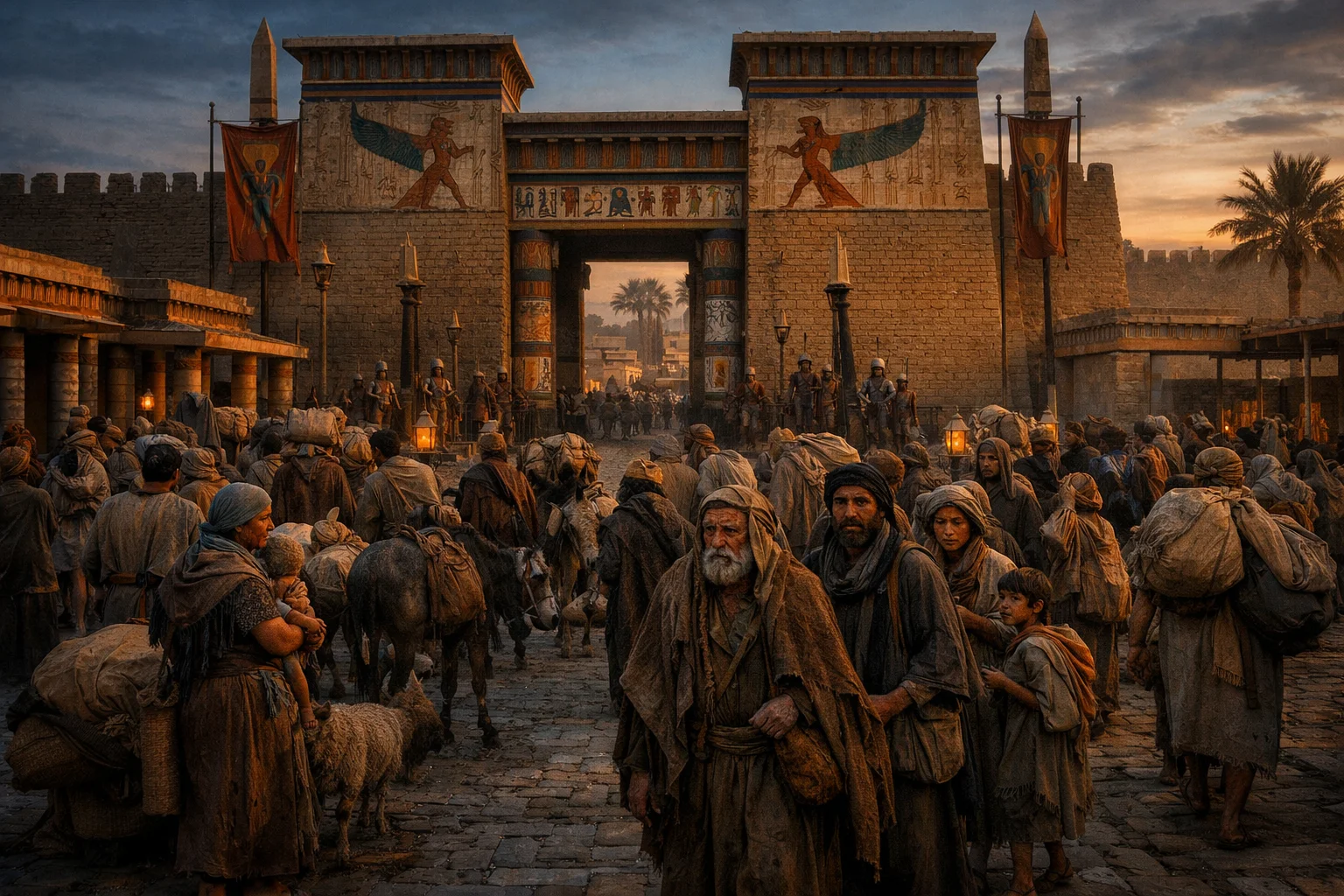 Arrival at Tahpanhes