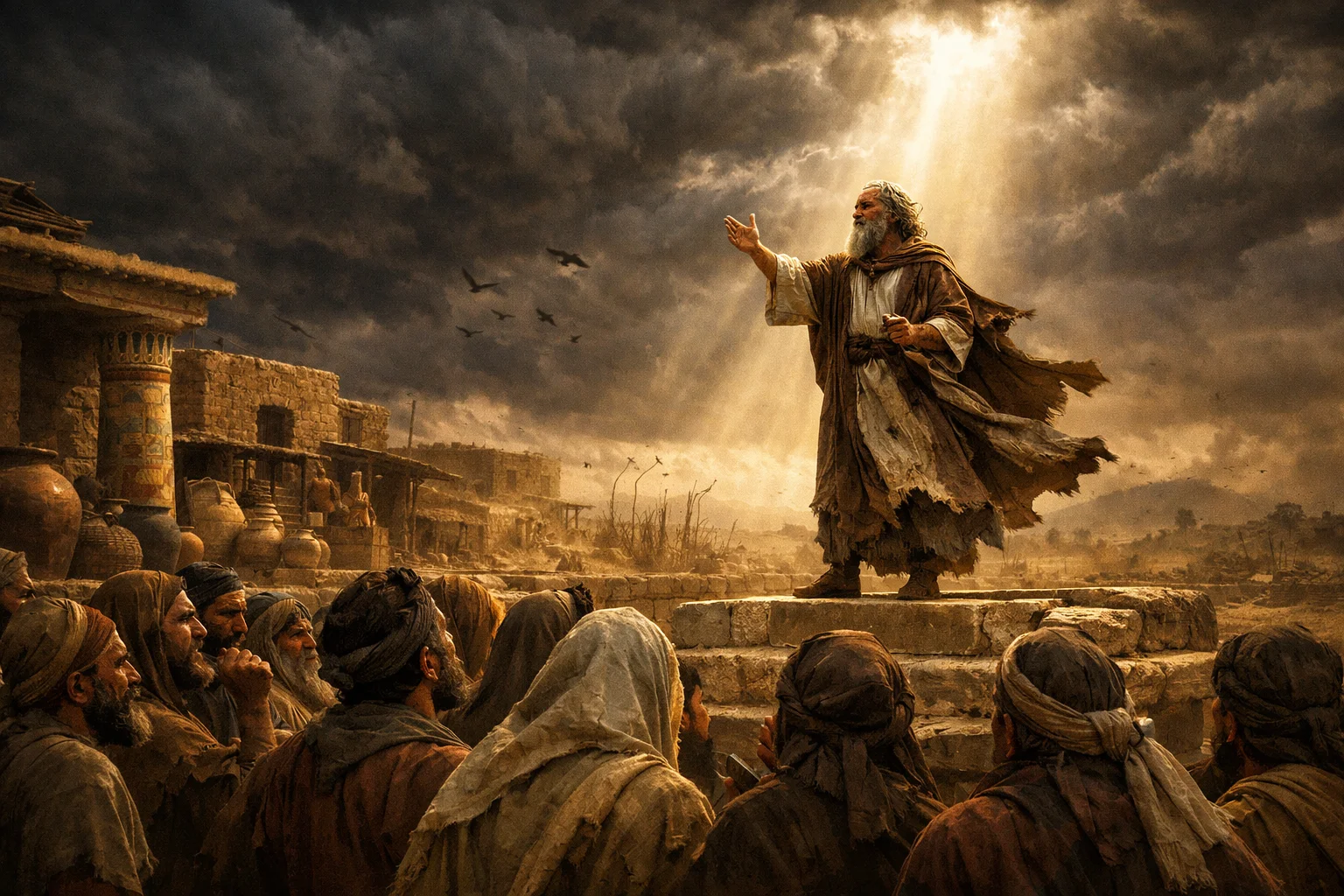 Jeremiah Pronounces Judgment in Egypt