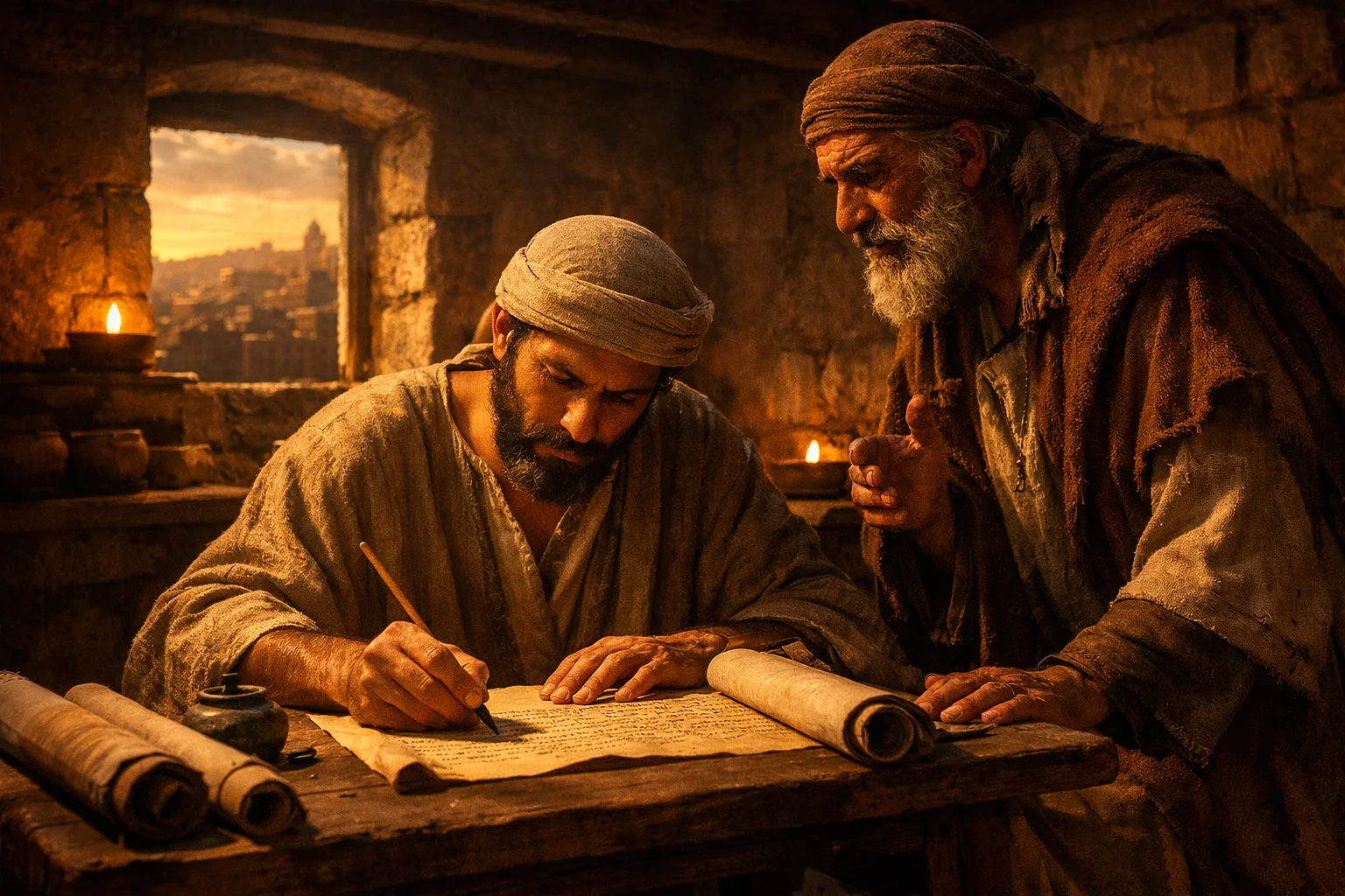 Baruch Writes Jeremiah’s Scroll
