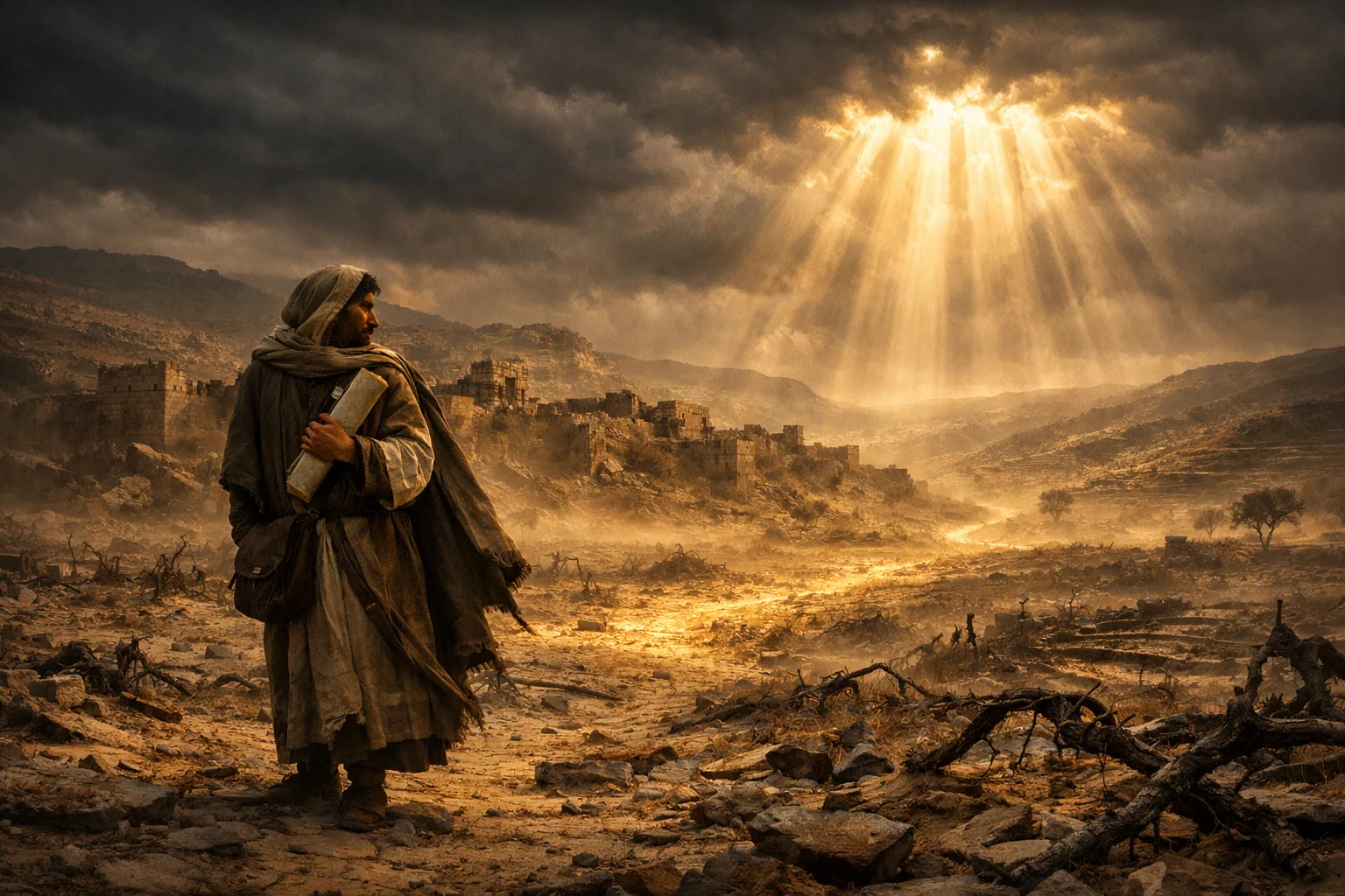 Judgment Over the Land, Life Preserved