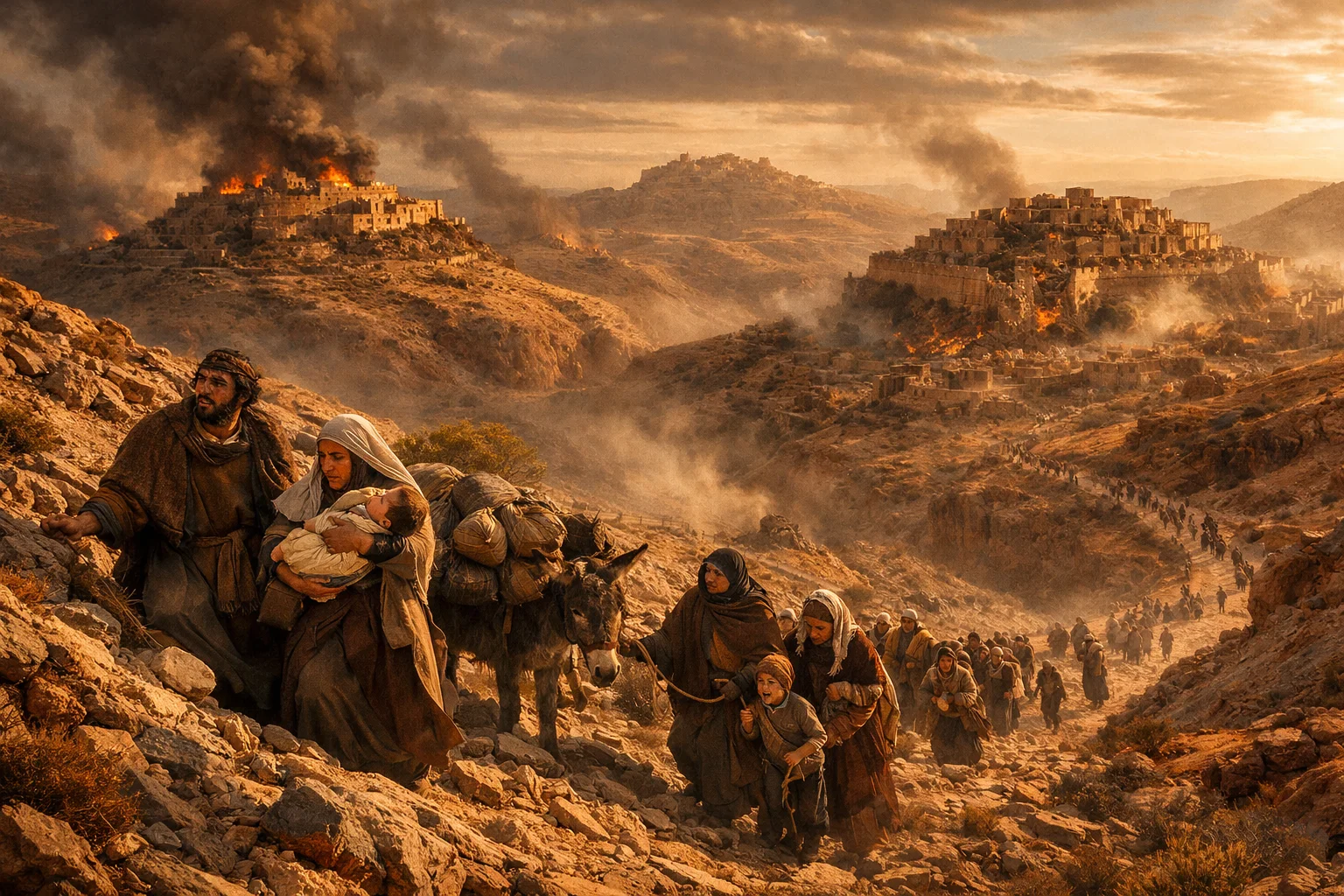 The Ruin of Moab’s Cities Begins