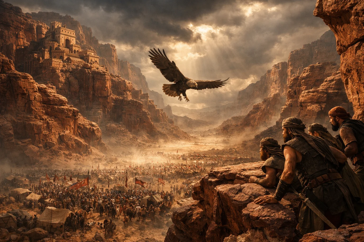 Edom Brought Down from the Cliffs