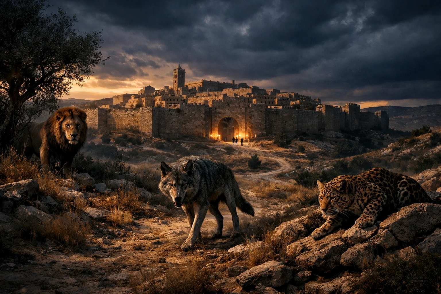 Predators at the Edge of the City