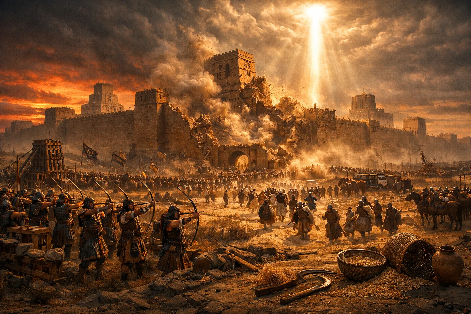 Archers Encircle the Great City