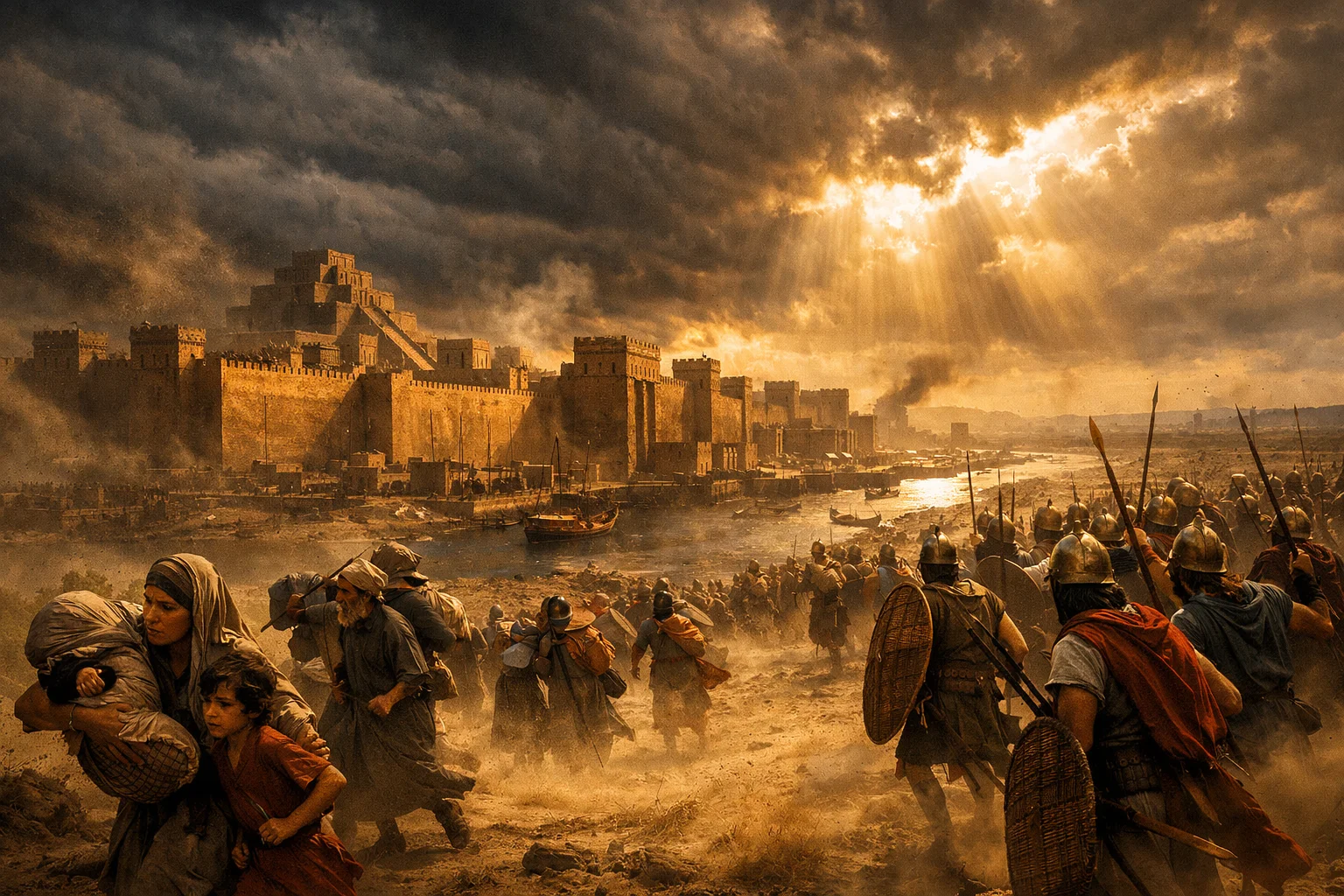 The Destroyer Stirred Against Babylon