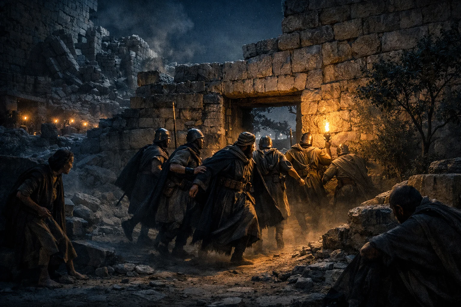 Famine and the Night Escape