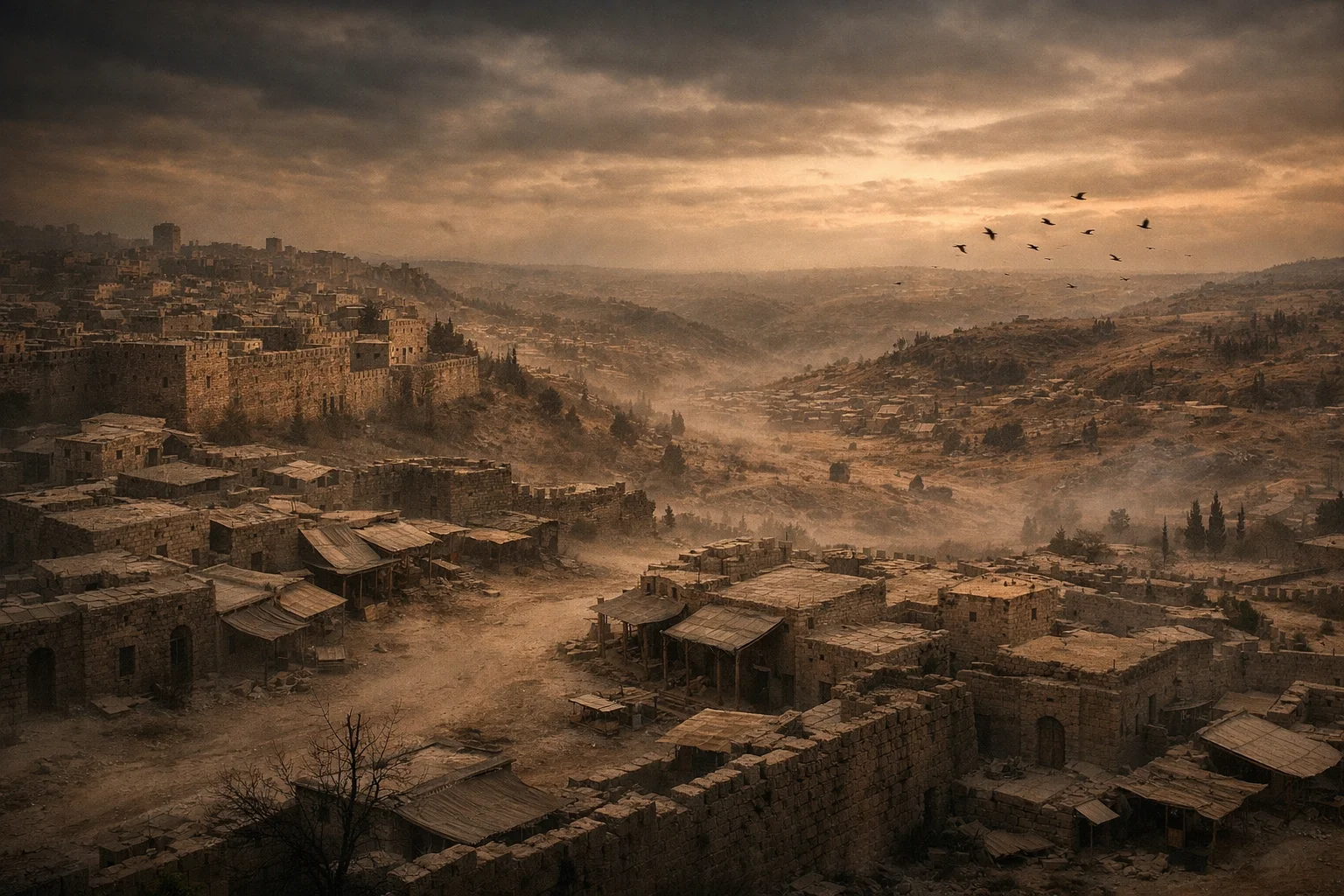 The Valley of Slaughter and Silent Jerusalem