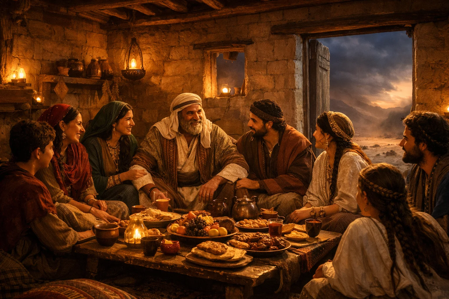 Feasting Before the Storm