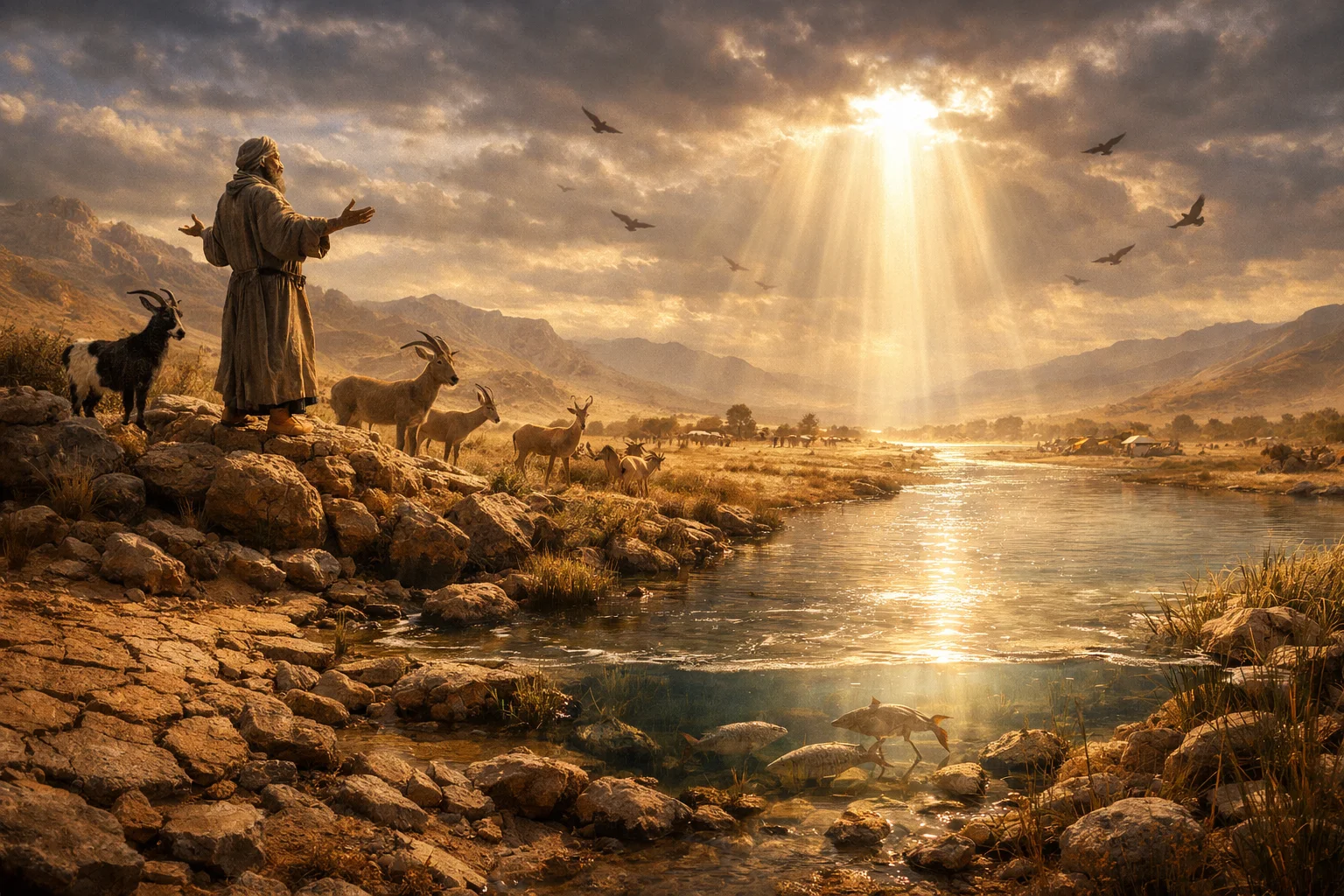 Creation Testifies to the Lord's Hand