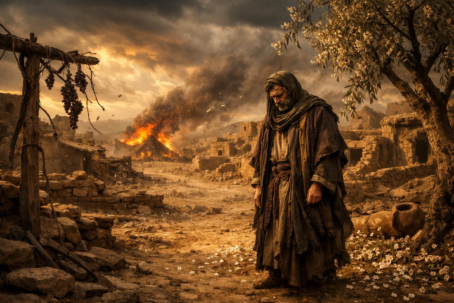 Ruined Houses and the Withered Vine