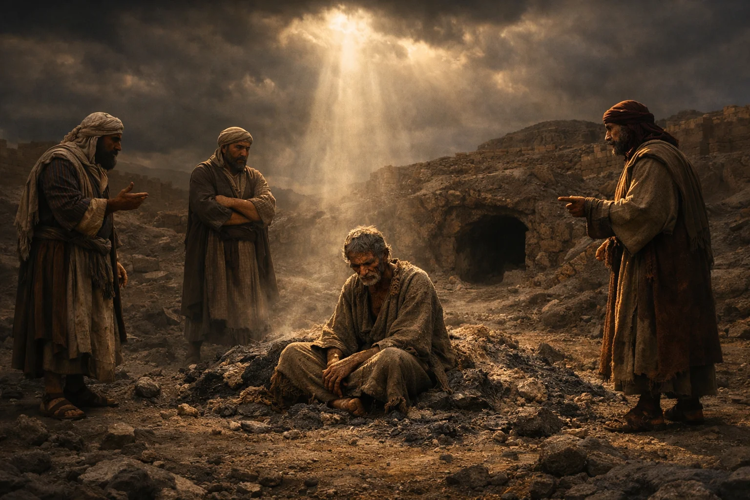 Broken Spirit Before the Grave