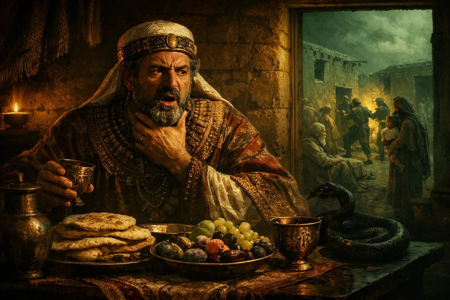 Sweet Evil Turns to Serpent Venom