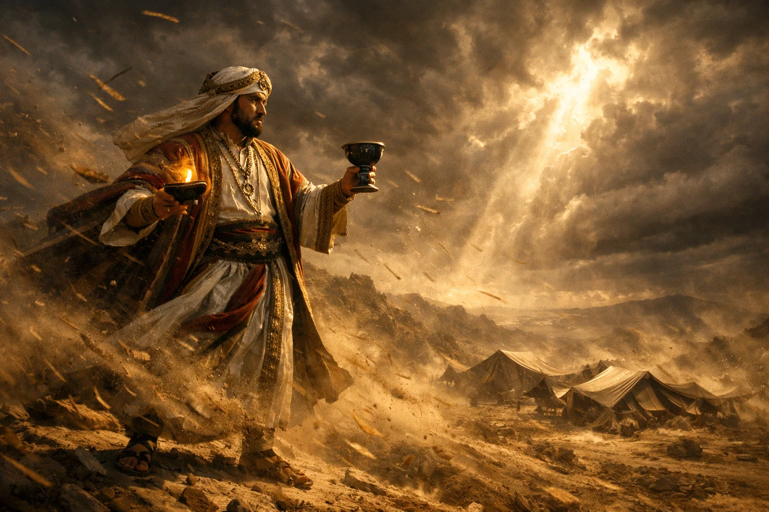 The Cup of Wrath and the Wind