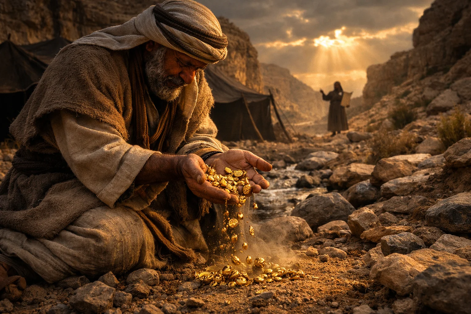 Cast Gold to the Dust