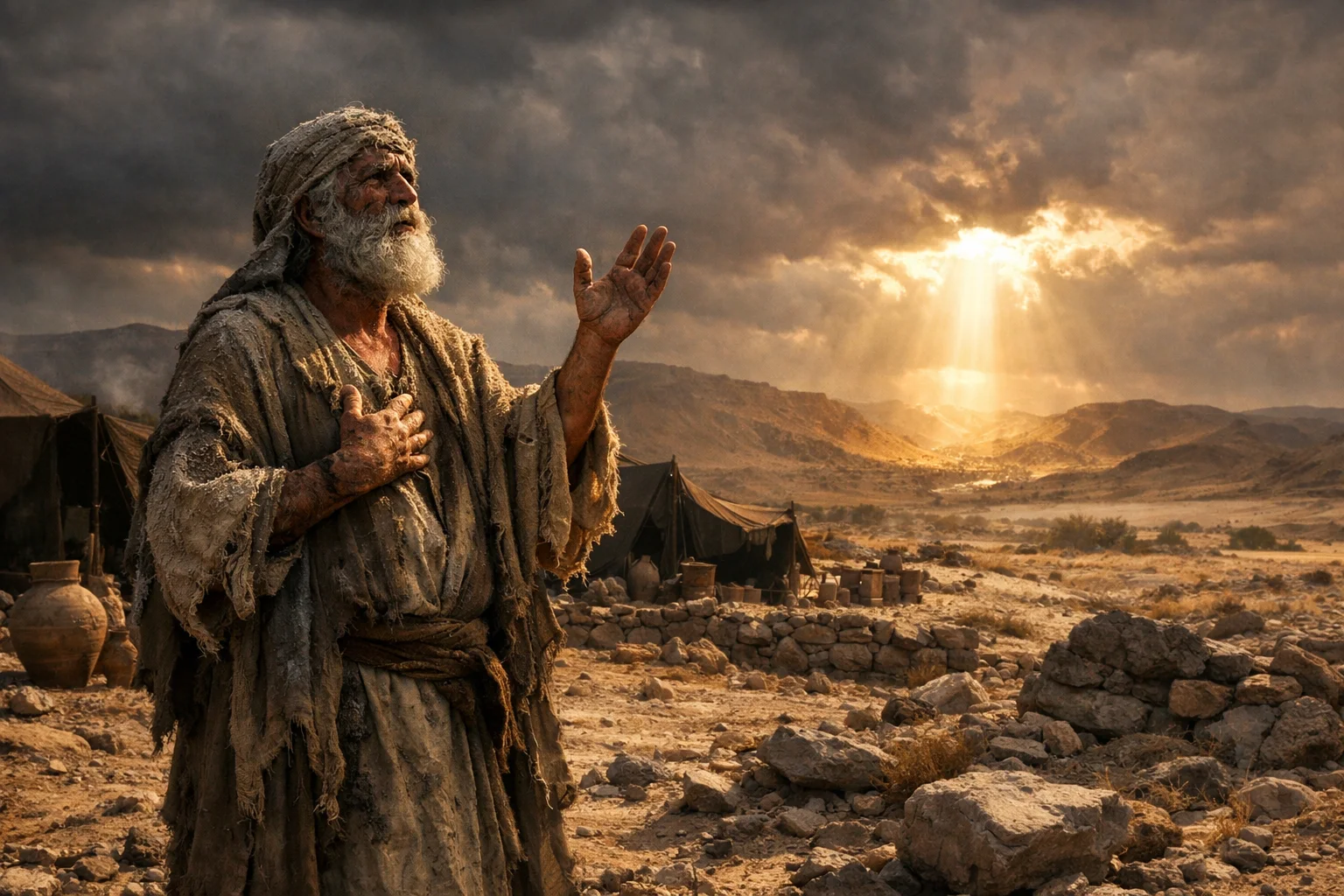 Job Longs to Find God