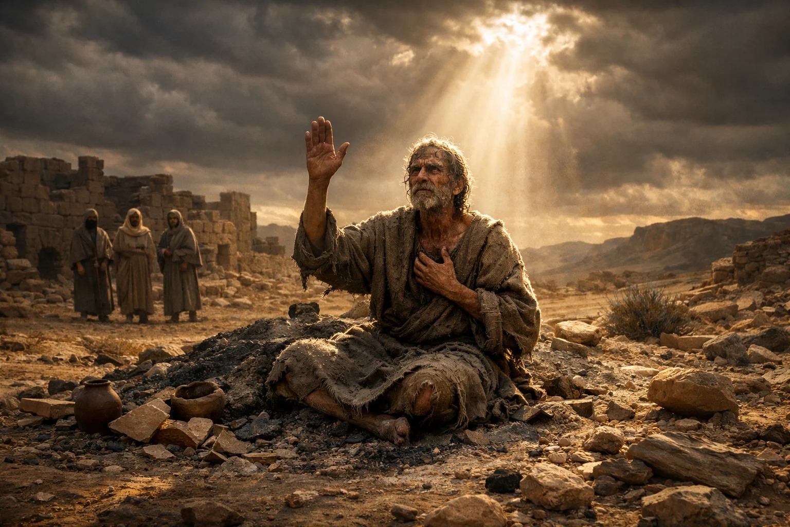 Job Swears to Keep His Integrity