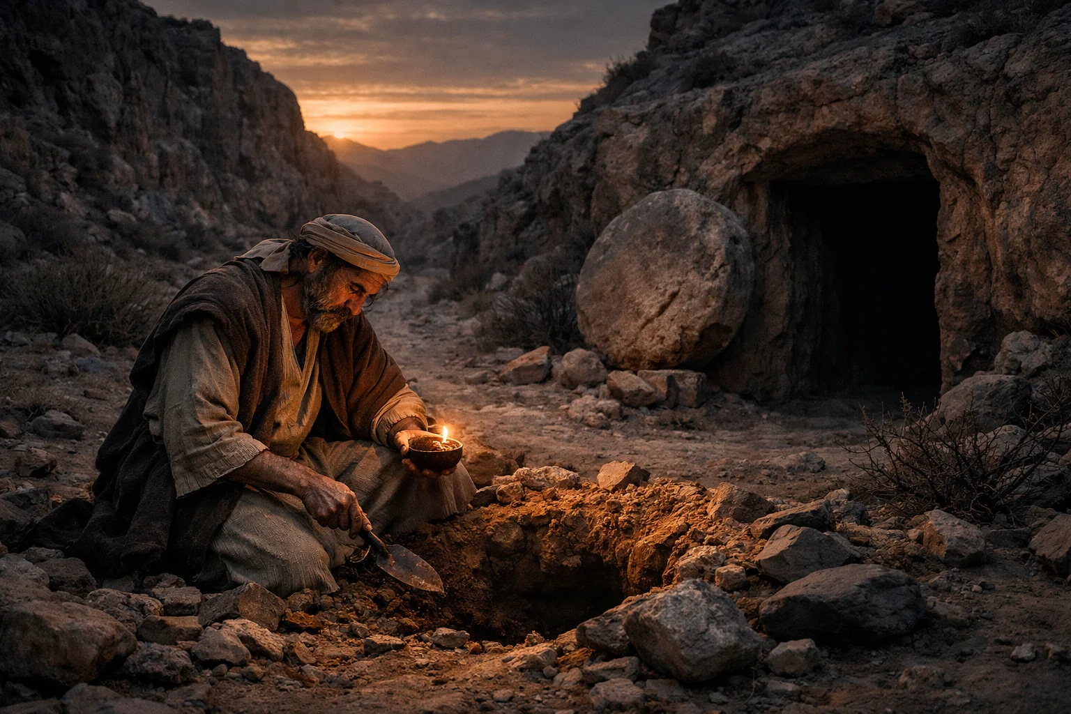 Searching for Death Like Hidden Treasure