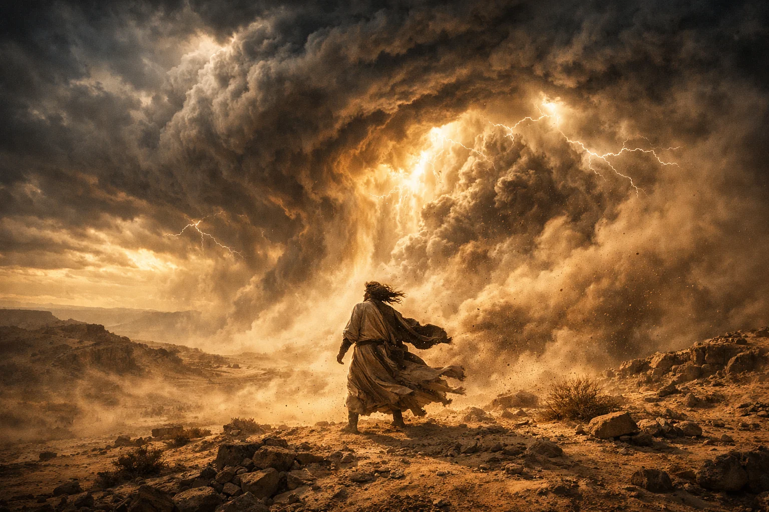 Driven Before the Storm