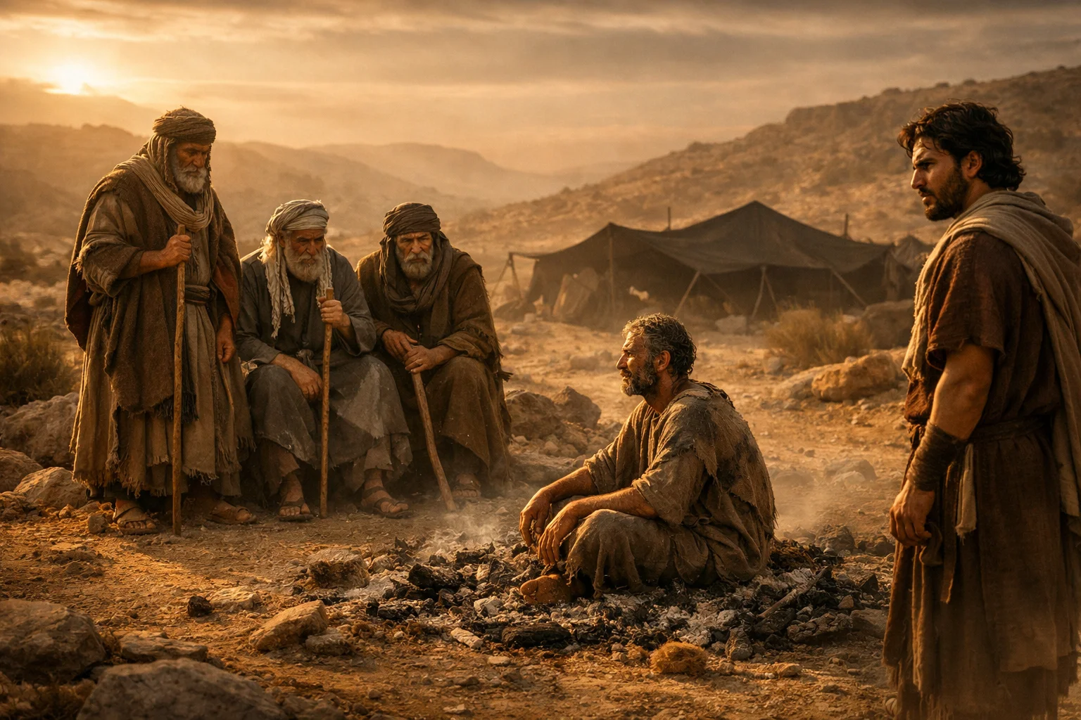 The Friends Fall Silent