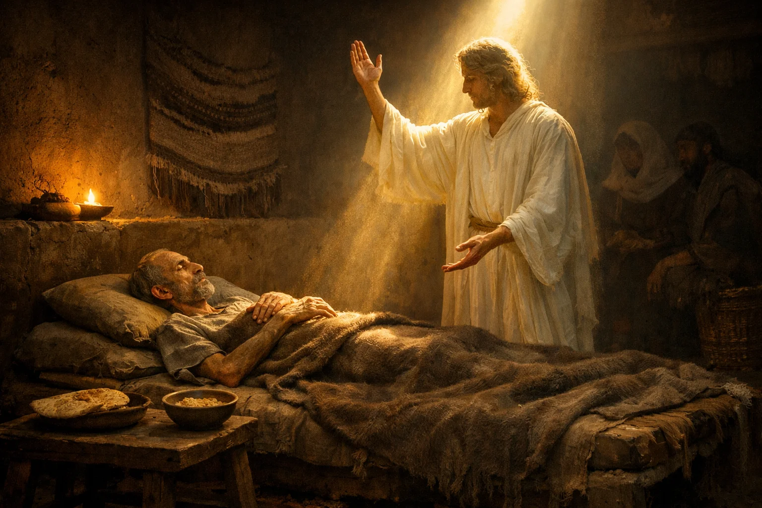 The Afflicted Man and the Messenger