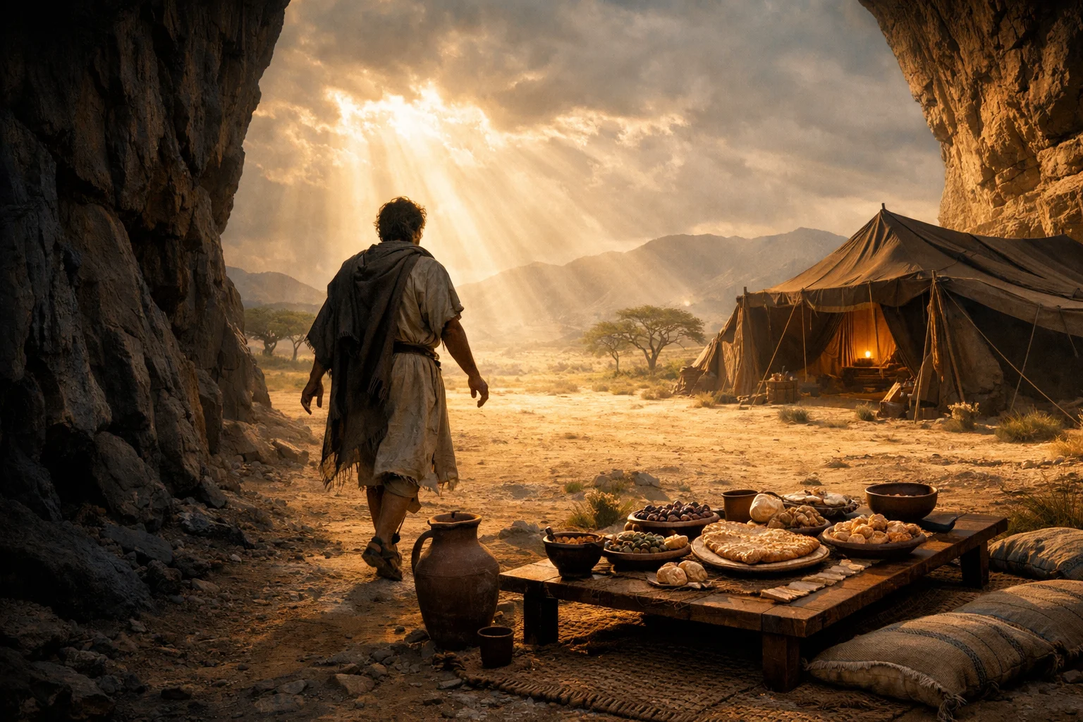 Delivered Through Affliction to a Spacious Table