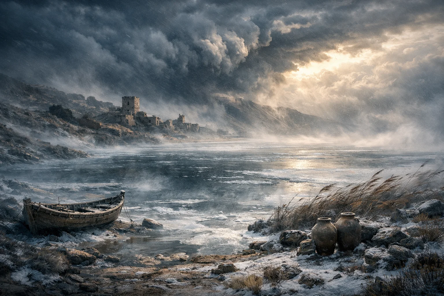 Tempest, Wind, and Frozen Waters