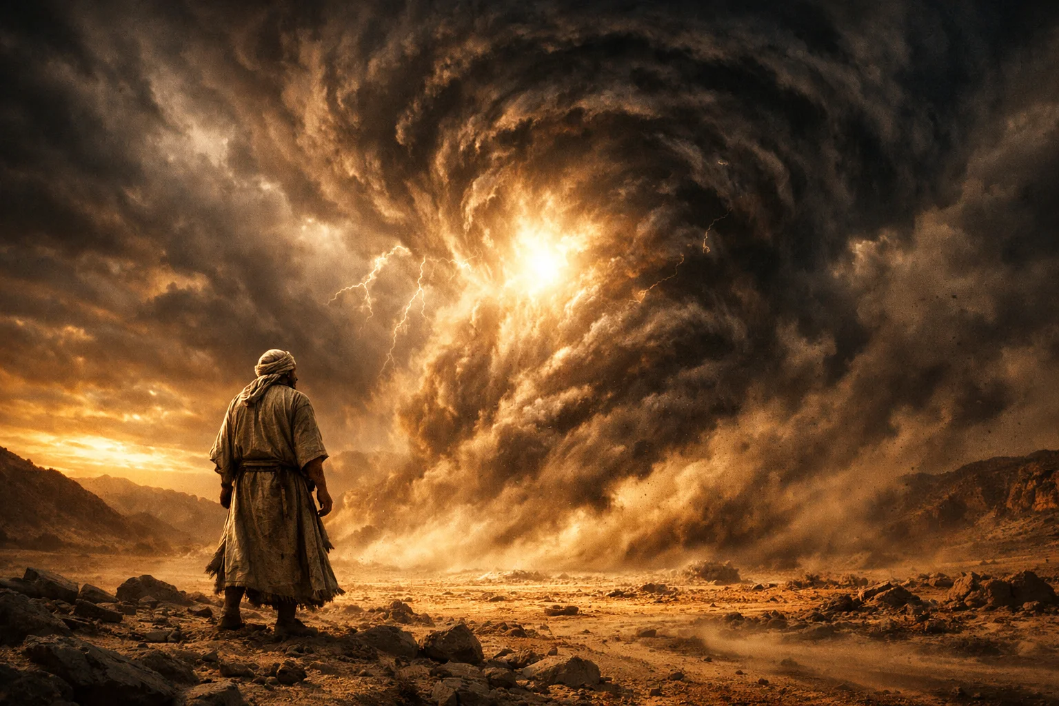 The LORD Speaks from the Storm