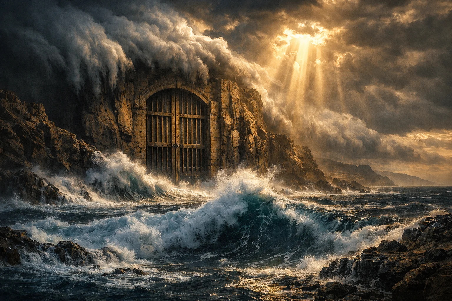 The Sea Behind Its Doors
