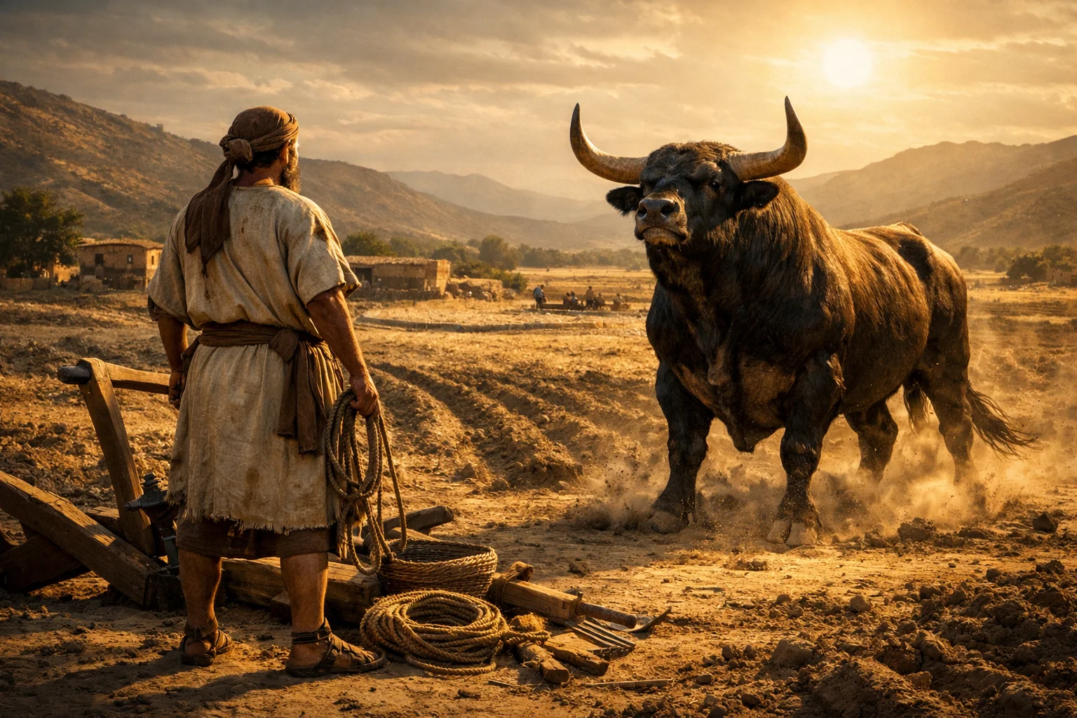 The Unyielding Wild Ox