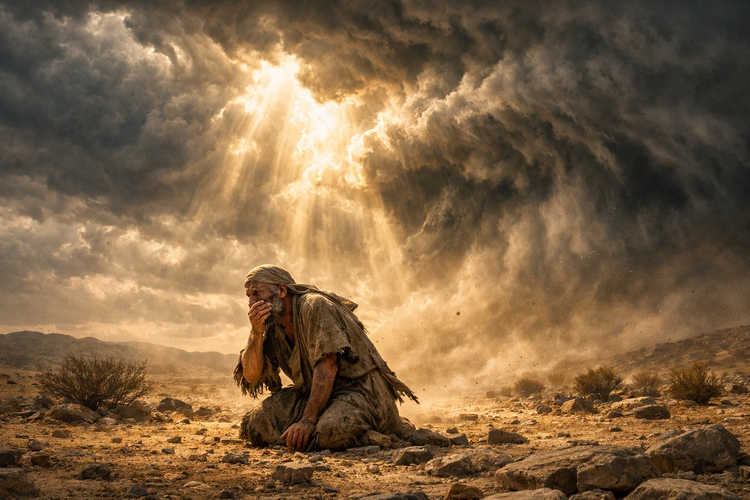 Job Silenced Before the Almighty