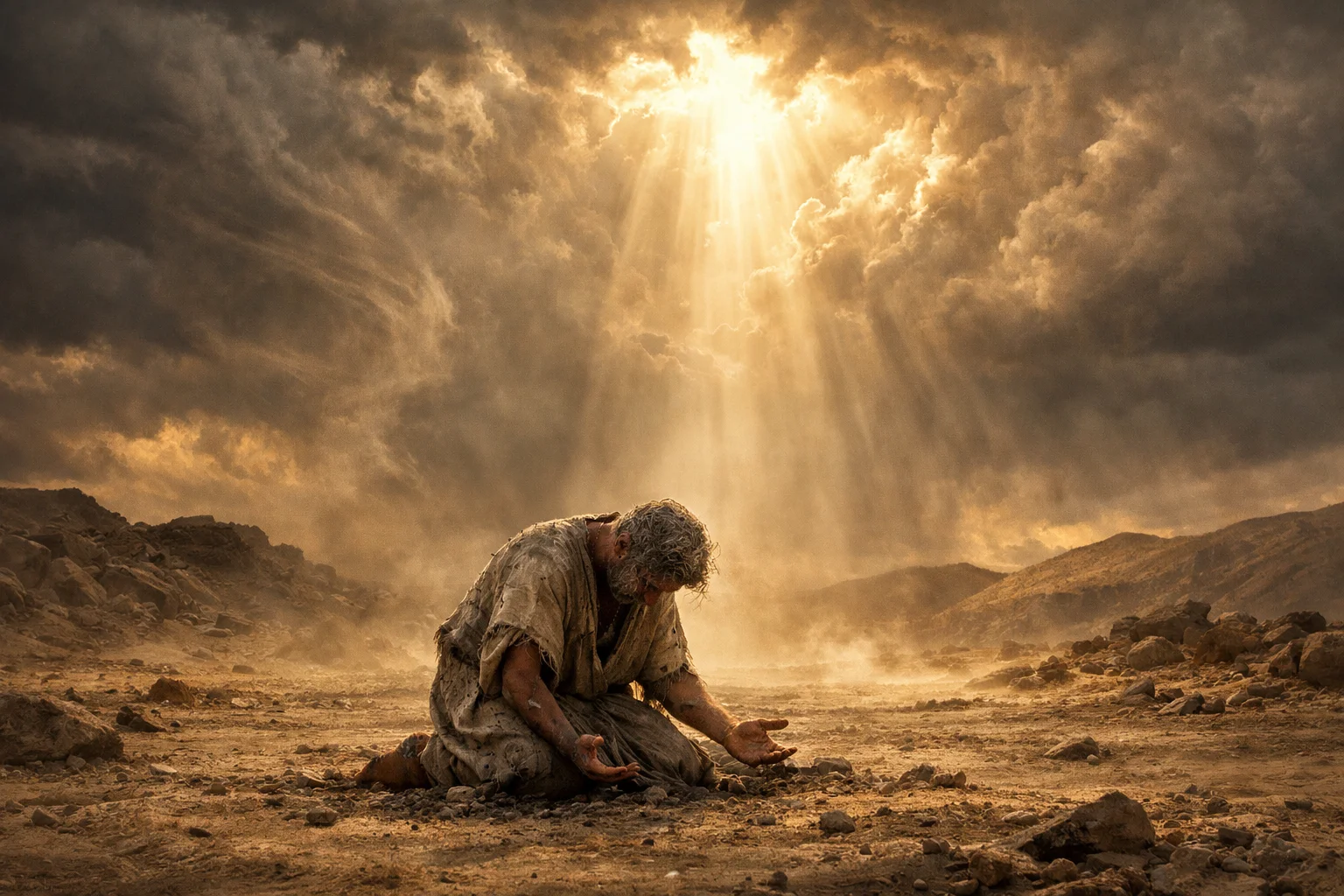 Job Repents in Dust and Ashes