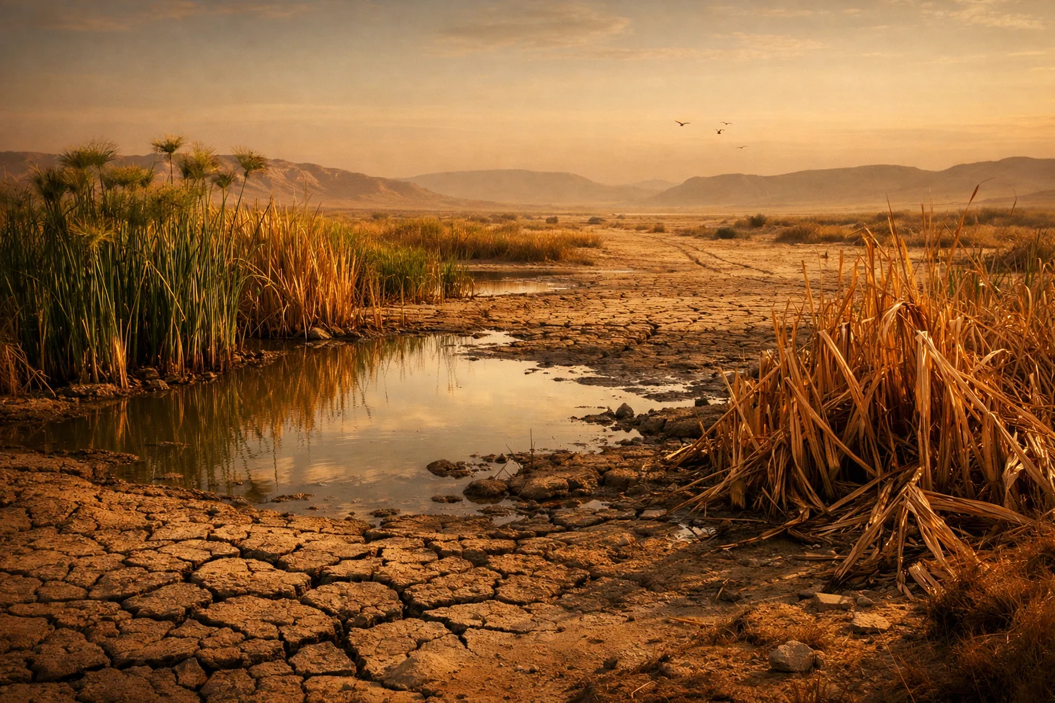 Reeds Wither Without Water