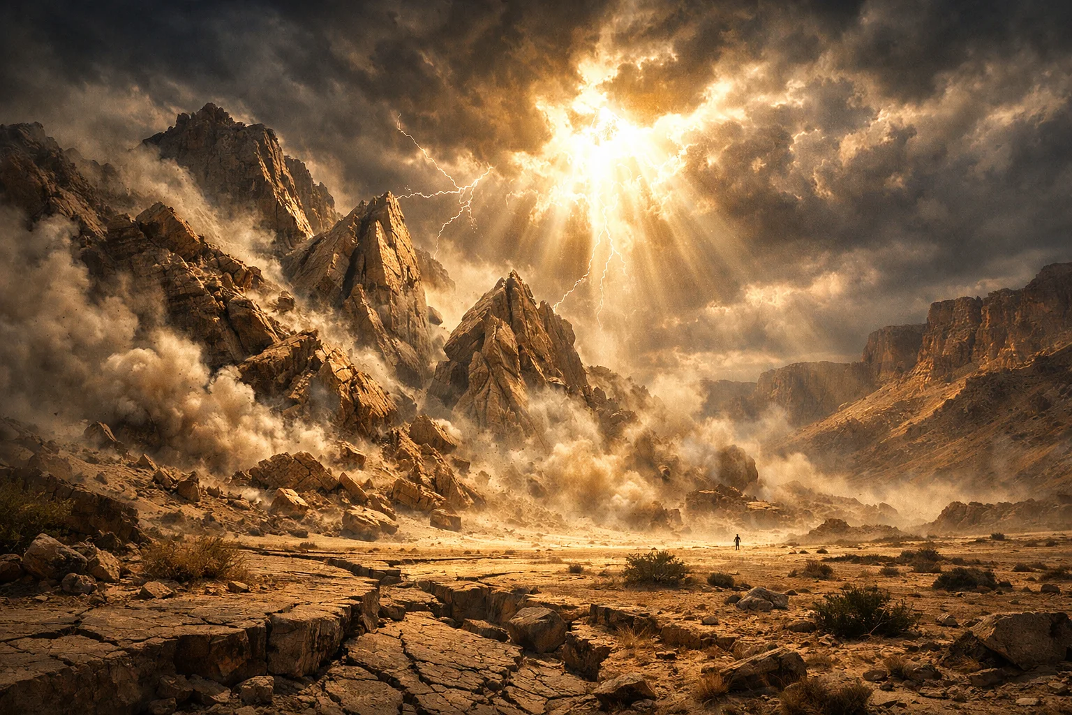 Mountains Overturned and Earth Shaken