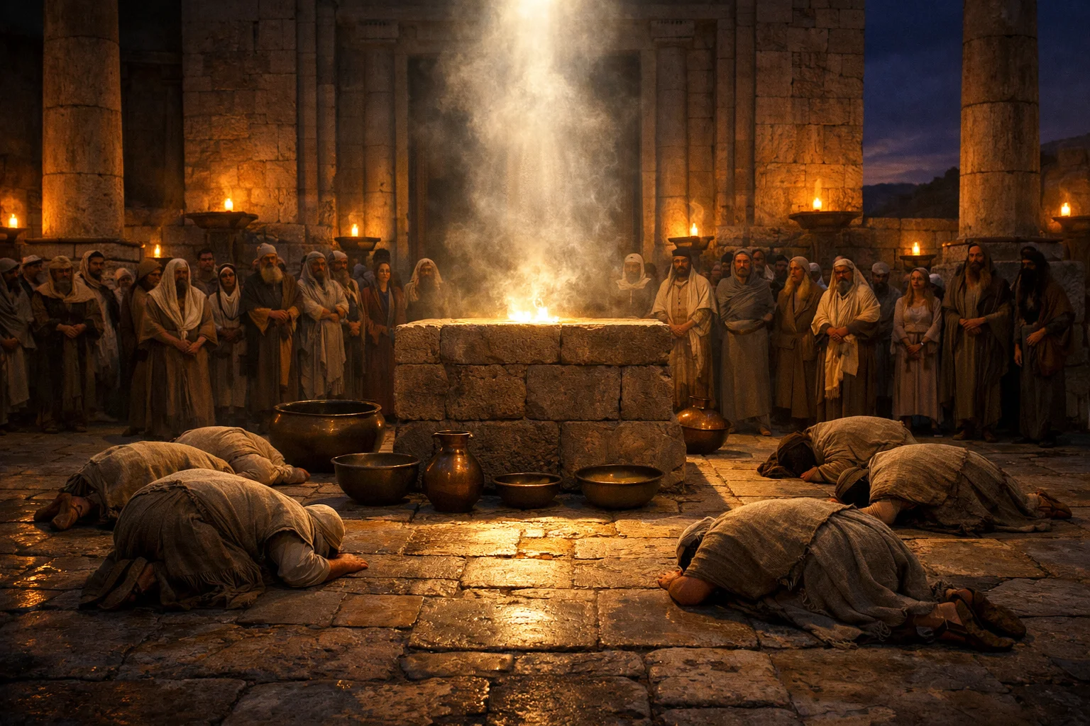 Priests Mourn in the House of the LORD