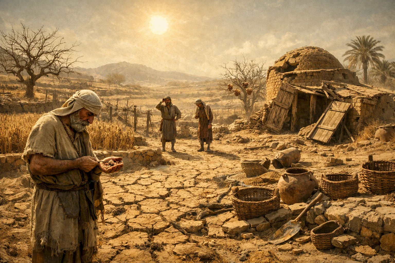 Fields Withered and Granaries Broken