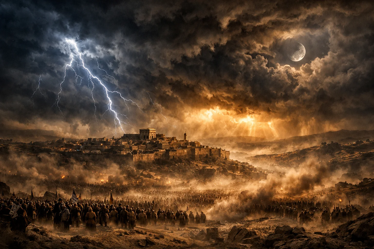 Cosmic Darkness and the Lord's Thunder