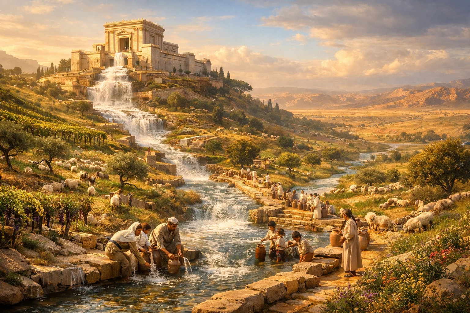 The Fountain from the House of the LORD